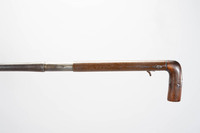 Archived Images\I_numbers\I7501-I8000\I7687.1-2.10.jpg; I7687.1; shotgun walking stick; shotgun walking stick